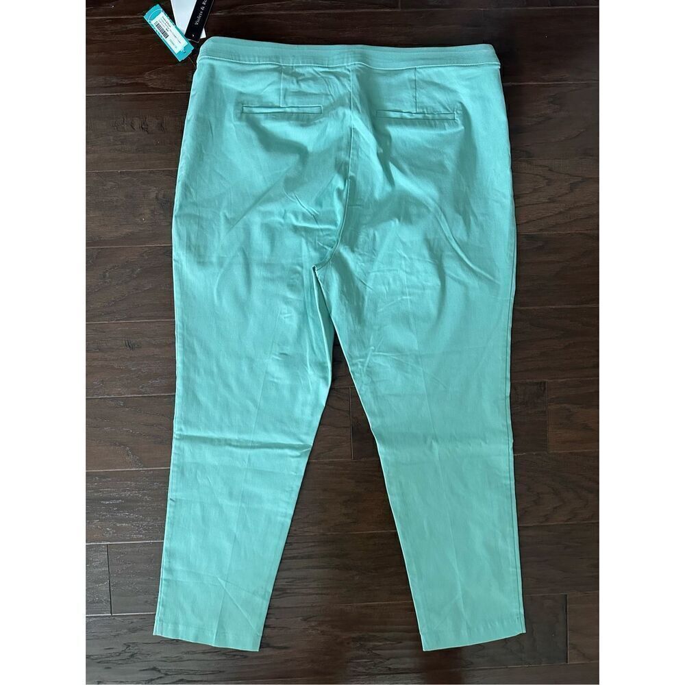 NWT Violets & Roses Turquoise Slacks 18w - Picture 2 of 6